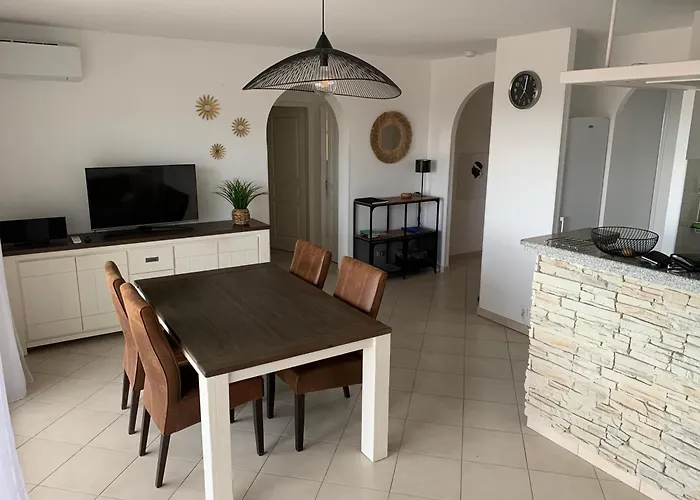 Appartement T2 Clim 54m2, 17m2 De Terrasse Tres Belle Vue *